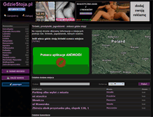 Tablet Screenshot of gdziestoja.pl